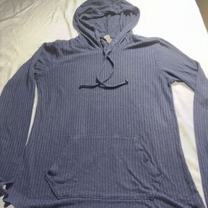 Bally Hoodie Workout Running Gym Athletic L Pocket, LightWeight Jogging W